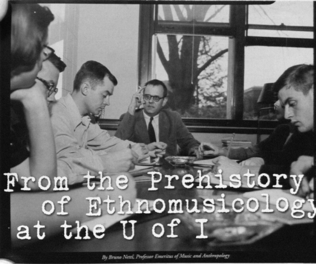 Ward teaching ethnomusicology at the University of Illinois